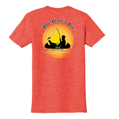 People's Pub 2019 Summer T-Shirt in Heather Orange